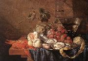 HEEM, Jan Davidsz. de Fruits and Pieces of Sea sg oil painting